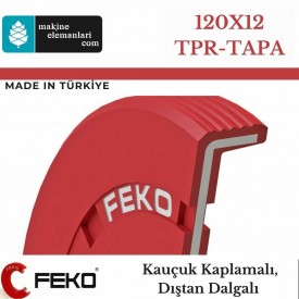 120x12 mm FEKO NBR YAĞ TAPA KEÇESİ TİP-TPR 3830 120*12 mm